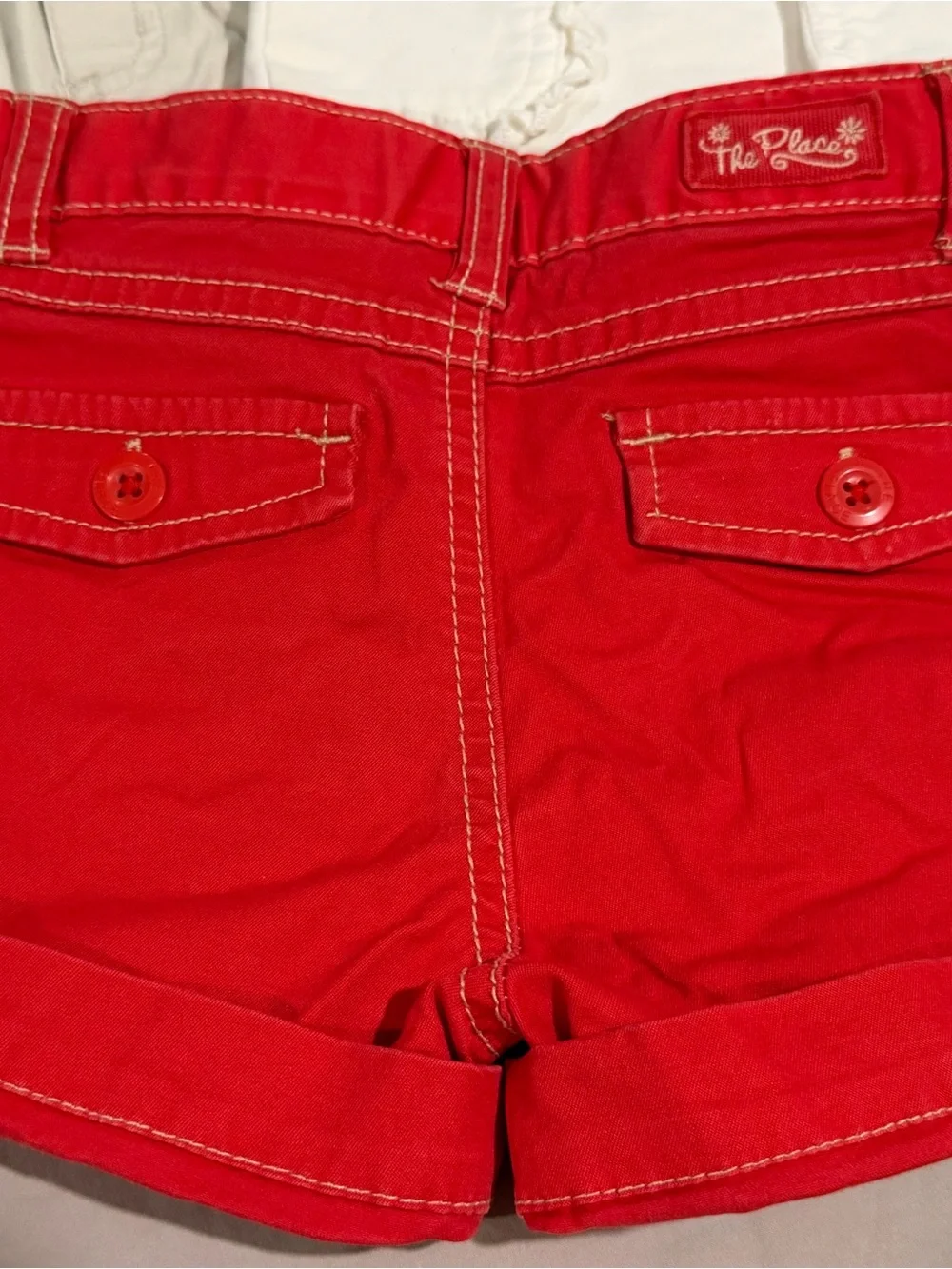 The Children's Place Cargo Shorts with Button Patch Pockets set of (3)